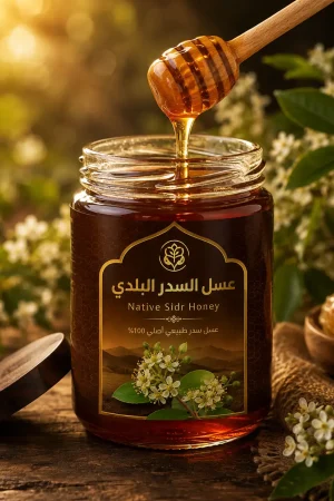 عسل سدر بلدي أصلي طبيعي