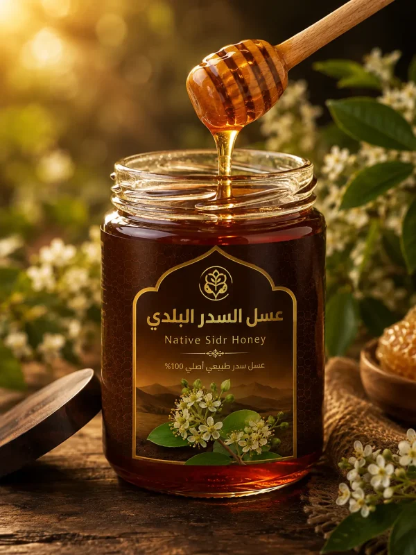 عسل سدر بلدي أصلي طبيعي